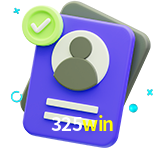 Tornar-se um membro do 325win é muito simples