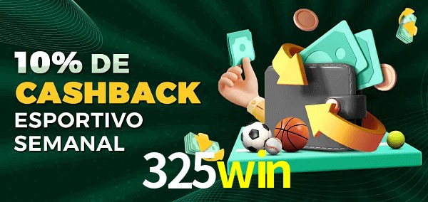 10% de bônus de cashback na 325win